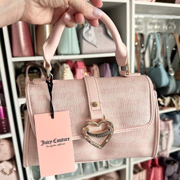 Juicy Couture Handbags - Juicy Couture Pink Crossbody Purse